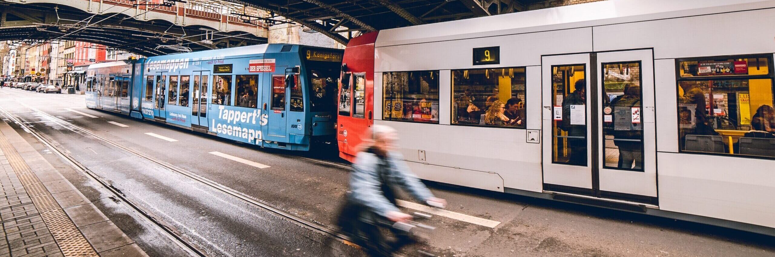 Öffentlicher Nahverkehr und Radfahrer