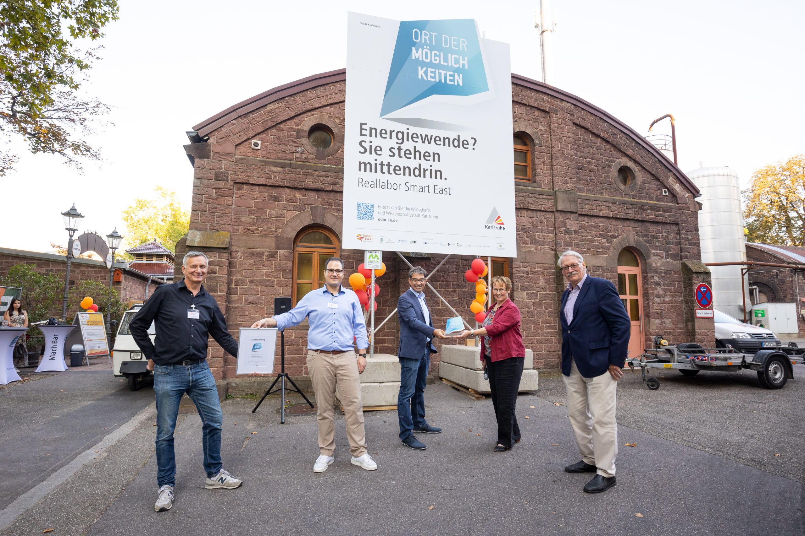 Verleihung der Auszeichnung