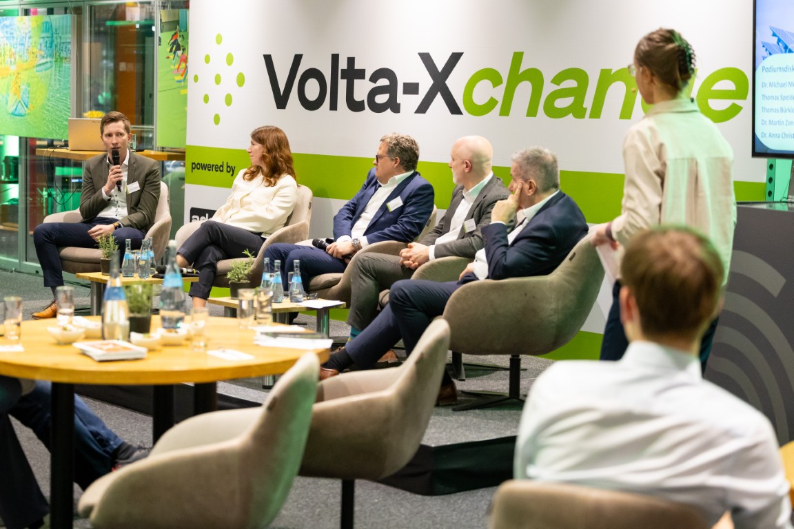 VoltaX-Messe in Stuttgart, Podiumsdiskussion